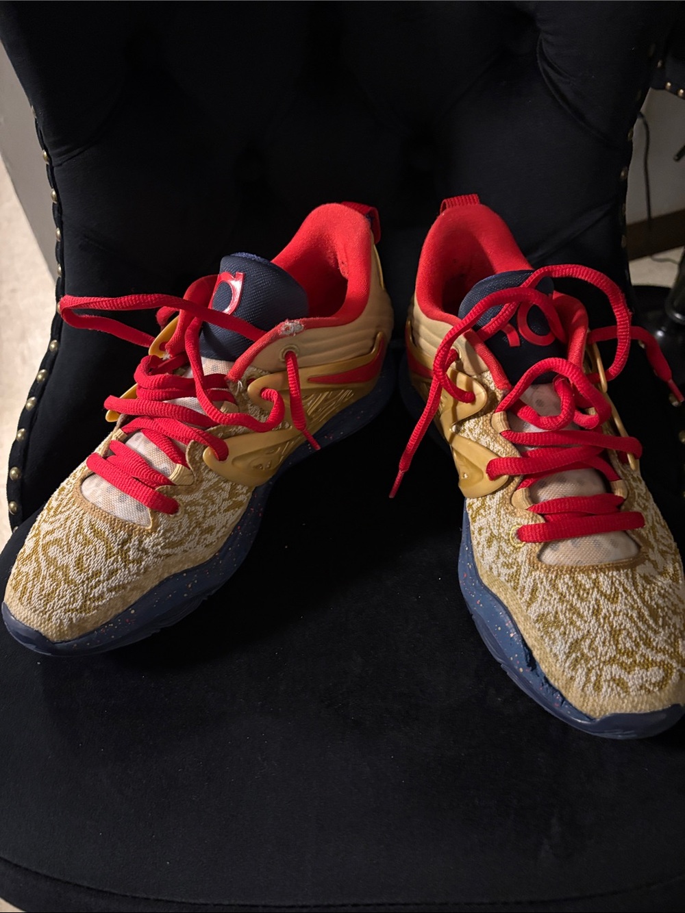 KD15 Basketball Shoes - Gold - Picture 4 of 16